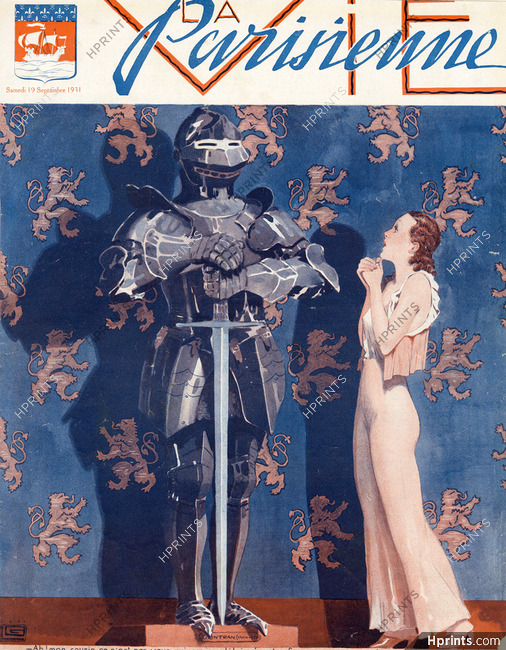 Georges Léonnec 1931 Gontran, La Vie Parisienne cover