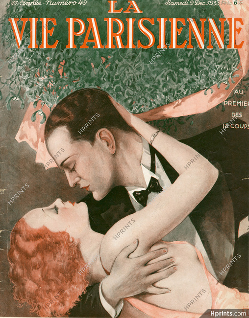 Georges Léonnec 1933 La Vie Parisienne cover