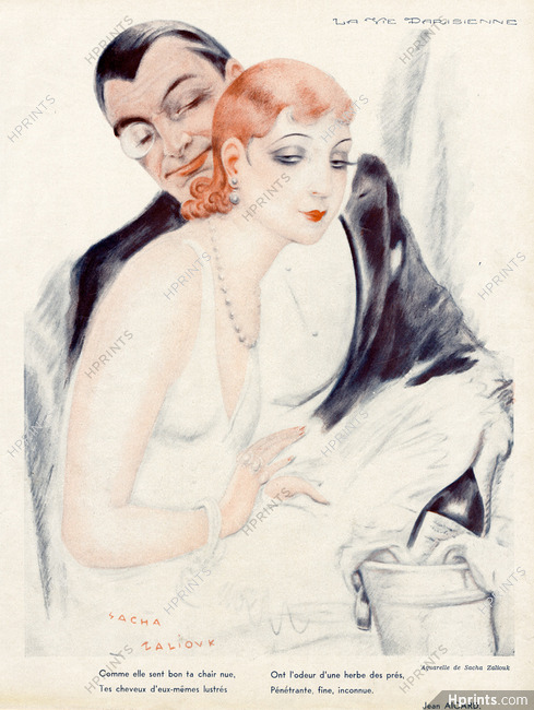 Sacha Zaliouk 1932 Elegant, Monocle