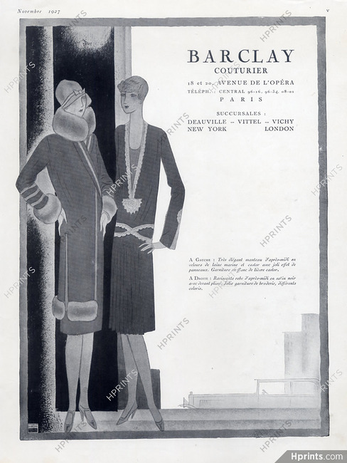 Barclay (Couture) 1927