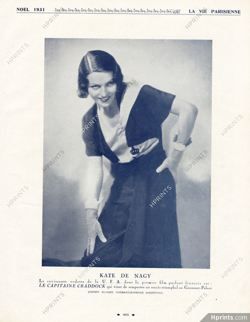 Kate de Nagy 1931