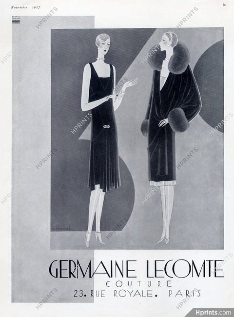 Germaine Lecomte 1927 André Harfort