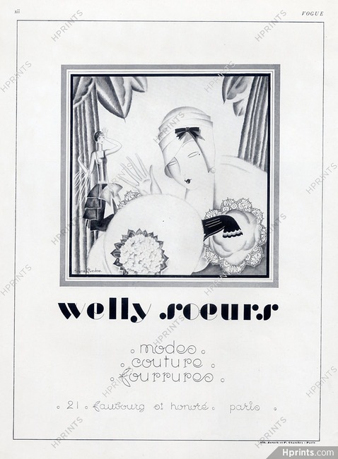 Welly Soeurs (Couture) 1927 Yves Gueden