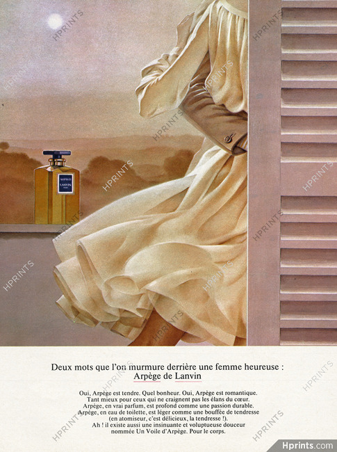 Lanvin (Perfumes) 1973 Arpège, Yves-Andre