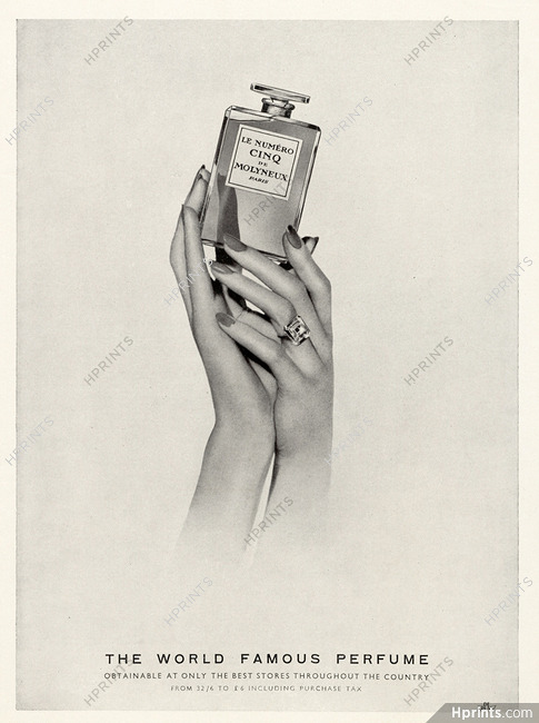 Molyneux (Perfumes) 1949 Numéro Cinq