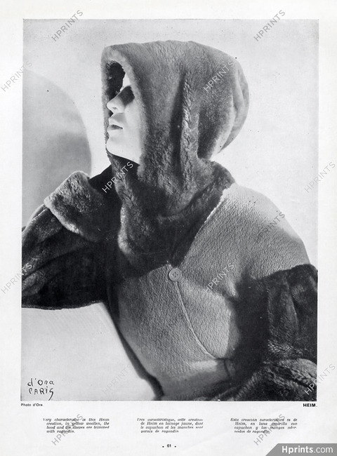 Jacques Heim 1935 Photo Madame D'Ora