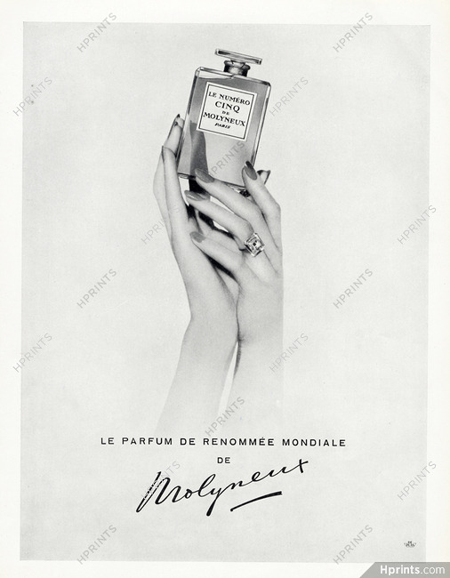 Molyneux (Perfumes) 1957 Numéro Cinq