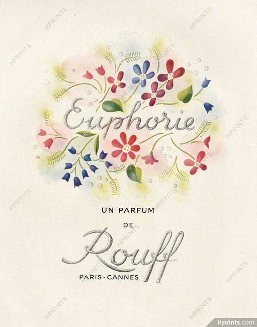 Maggy Rouff (Perfumes) 1947 Euphorie