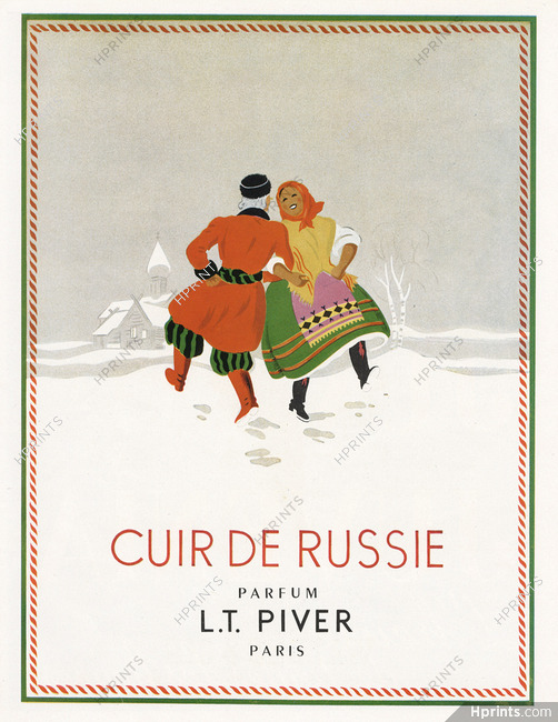 Piver (Perfumes) 1948 Cuir de Russie