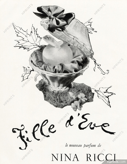 Nina Ricci (Perfumes) 1950 Fille d'Eve (Version A)