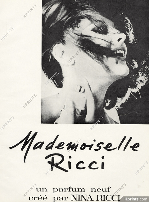 Nina Ricci (Perfumes) 1965 Mademoiselle Ricci
