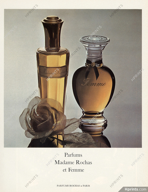 Marcel Rochas (Perfumes) 1969 Madame, Femme