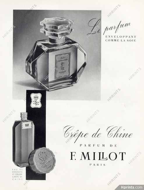 Millot (Perfumes) 1952 Crêpe De Chine