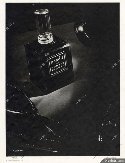 Robert Piguet (Perfumes) 1946 Bandit, Photo Pierre Jahan