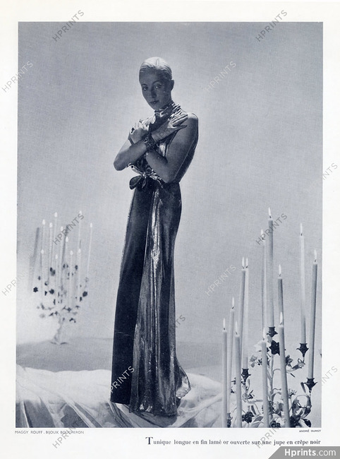 Maggy Rouff 1936 Photo André Durst