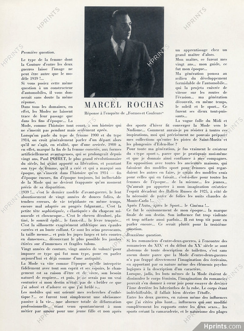 Portrait de Marcel Rochas 1939