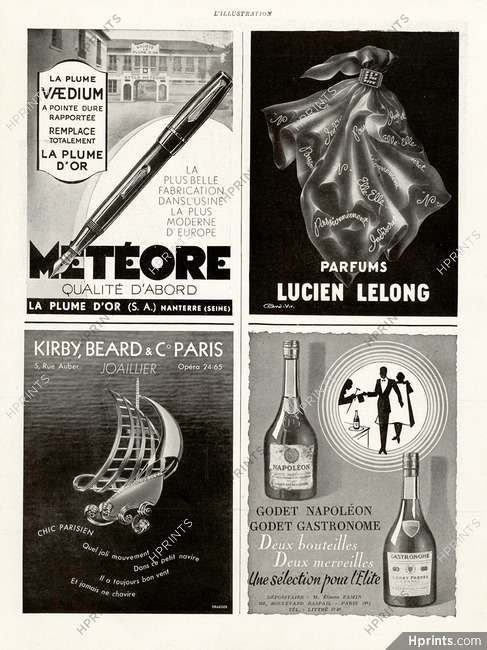 Lucien Lelong (Perfumes) 1943
