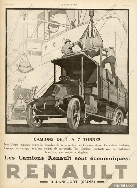 Renault 1919 Truck, Coulon