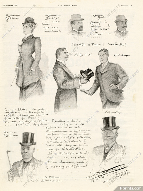 Delion 1906 Men's Hats