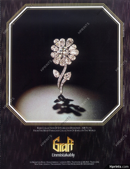 Graff 1990 Flower Diamonds