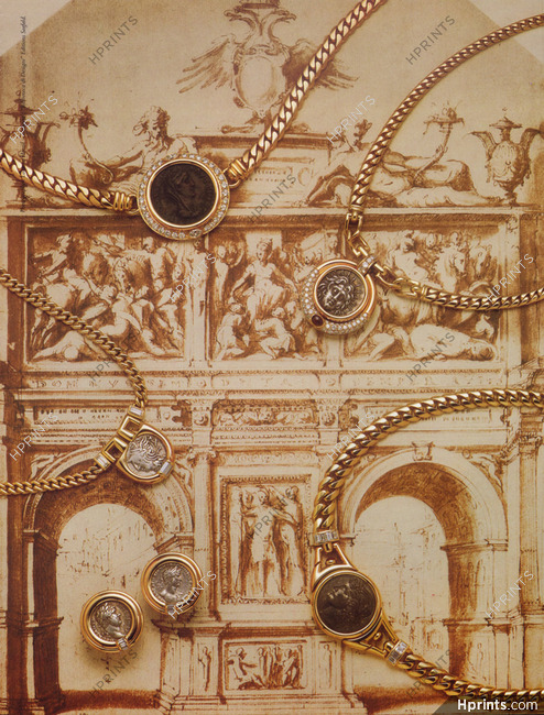 Bulgari 1983 "La Rome Eternelle" Necklaces