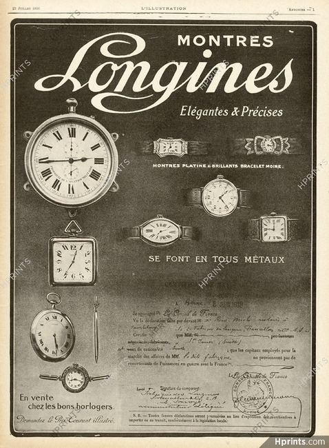 Longines 1916 Montres
