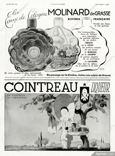 Cointreau 1941 Jean Adrien Mercier