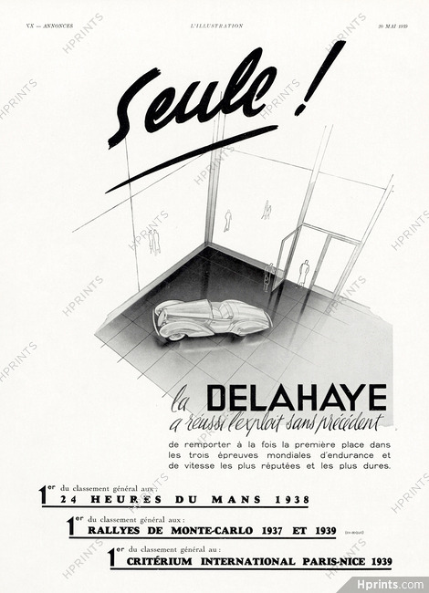 Delahaye 1939 Automobile