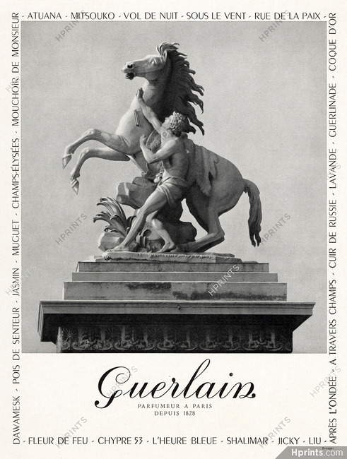Guerlain 1946 Marly Horse