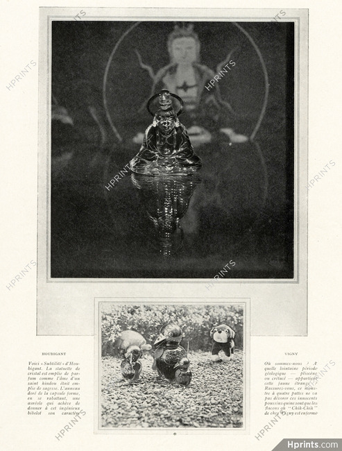 Houbigant (Perfumes) 1926 Subtilité, Buddha, Vigny