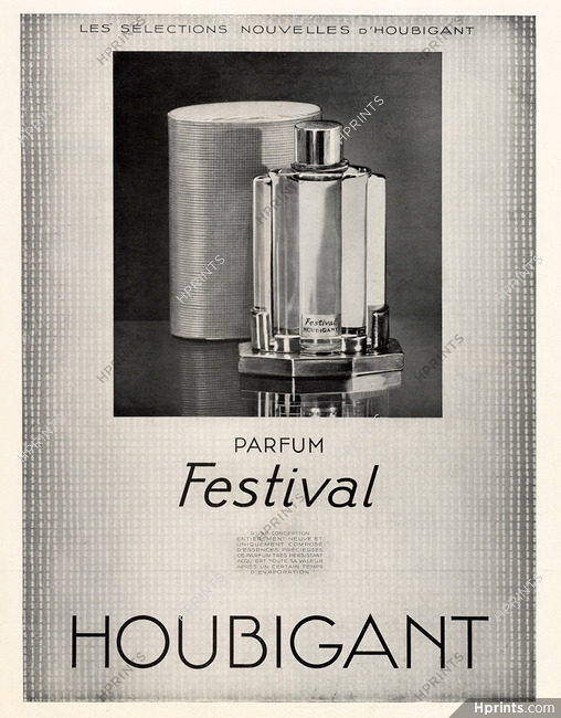 Houbigant (Perfumes) 1932 Festival