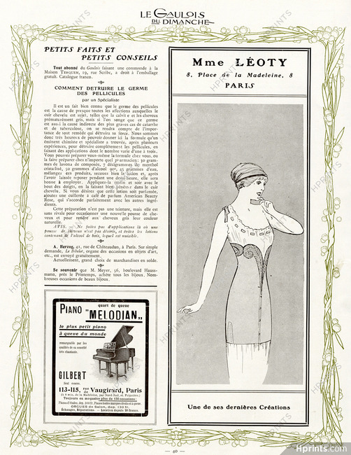 Léoty (Corsetmaker) 1909