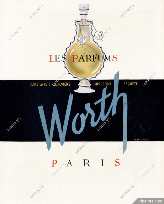 Worth (Perfumes) 1948 R. B. Sibia
