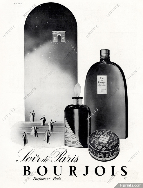 Bourjois (Perfumes) 1939 Soir De Paris (L)