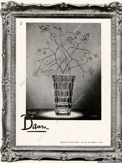 Daum (Crystal Glass) 1951 Photo Jahan