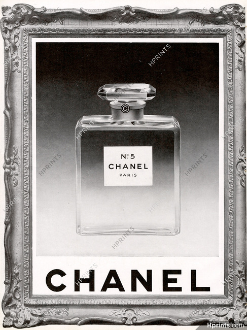Chanel (Perfumes) 1951 Numéro 5 (version framed, Large)