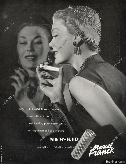 Marcel Franck (Perfumes) 1951 Atomizer, Photo Kollar