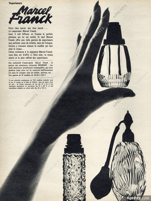 Marcel Franck (Perfumes) 1963 Atomizer, Photo Bizien