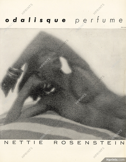 Nettie Rosenstein (Perfumes) 1948 Odalisque, Photo John Rawlings