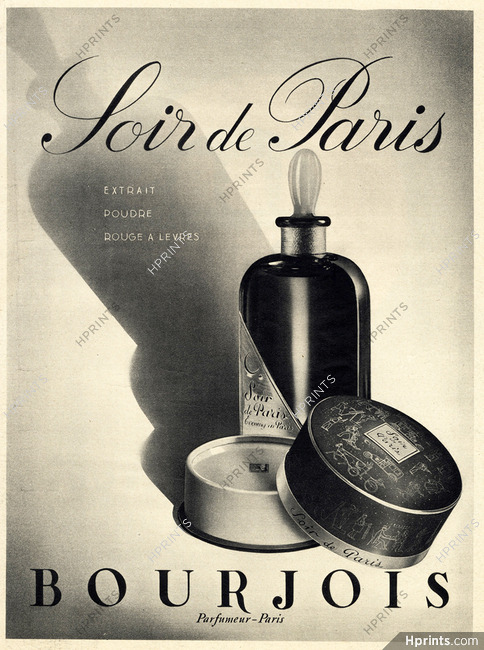 Bourjois (Perfumes) 1941 Soir de Paris