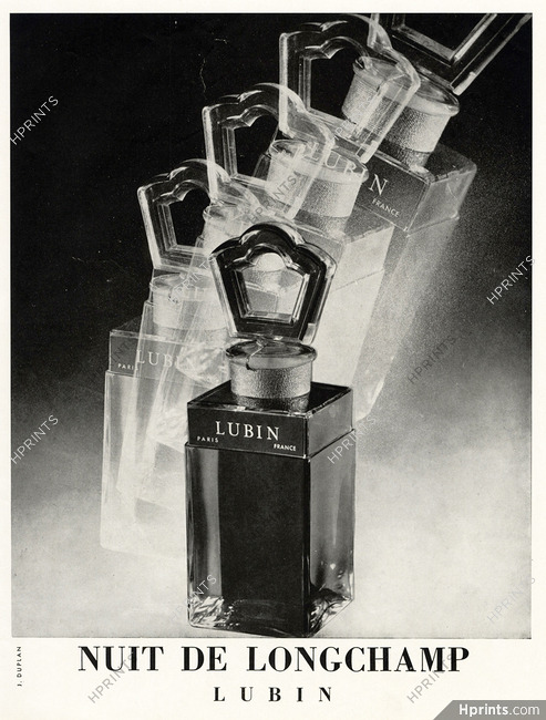 Lubin (Perfumes) 1949 Nuit de Longchamp