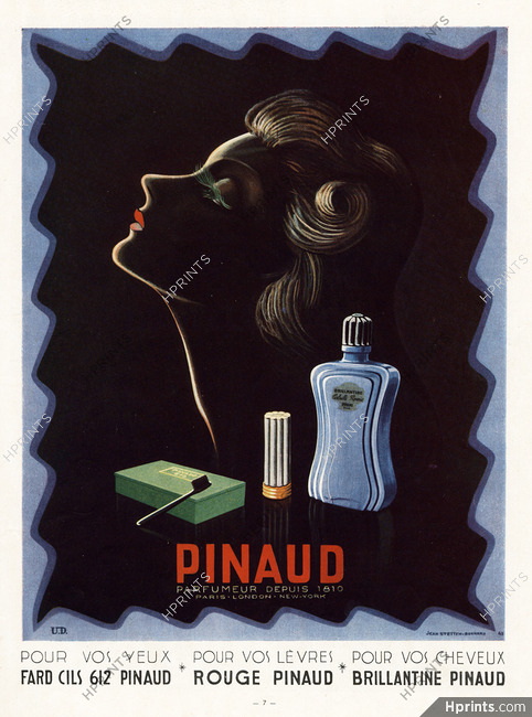 Pinaud 1947 Lipstick, Jean Stetten-Bernard