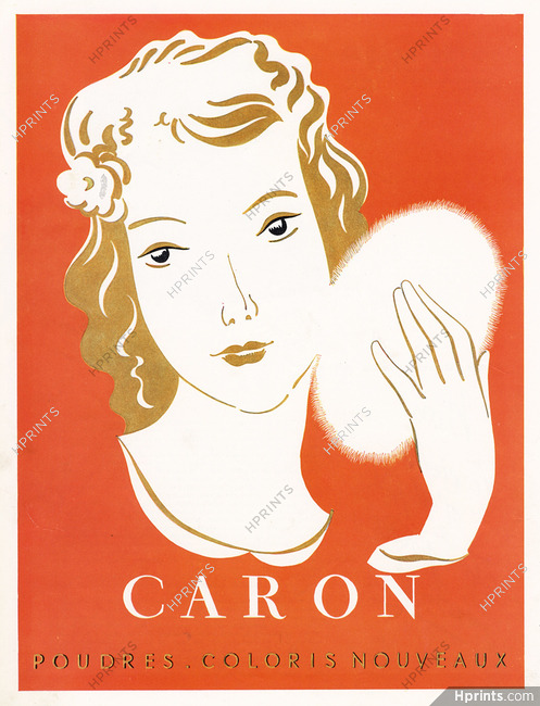 Caron (Cosmetics) 1952 Poudres
