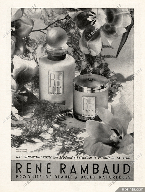 René Rambaud (Cosmetics) 1946 Photo Geiger