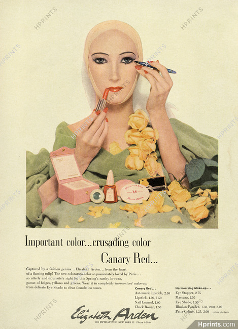 Elizabeth Arden 1950 Canary Red, Lipstick