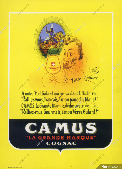 Camus (Brandy, Cognac) 1943