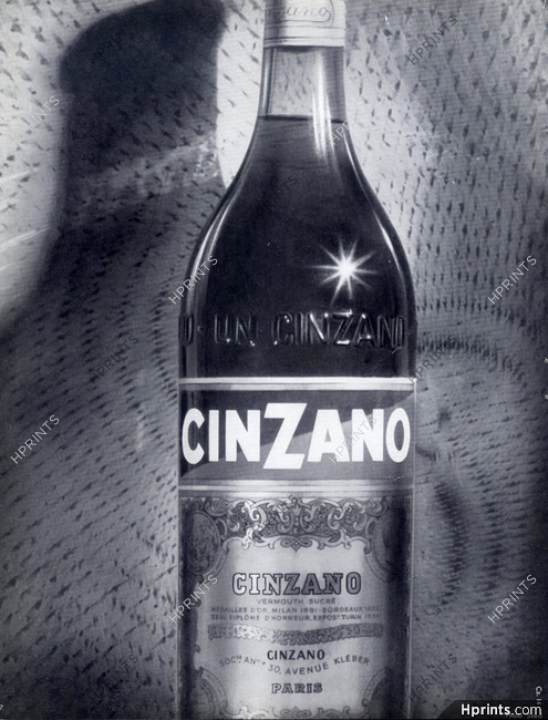 Cinzano 1959 Photo Sved