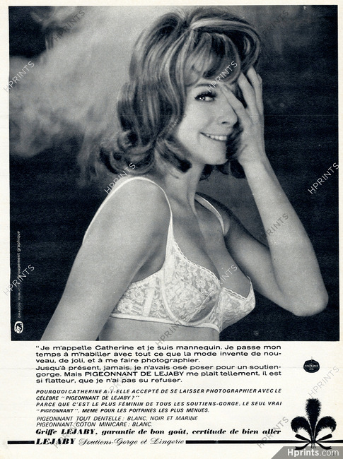 Lejaby (Lingerie) 1962 bra — Advertisement