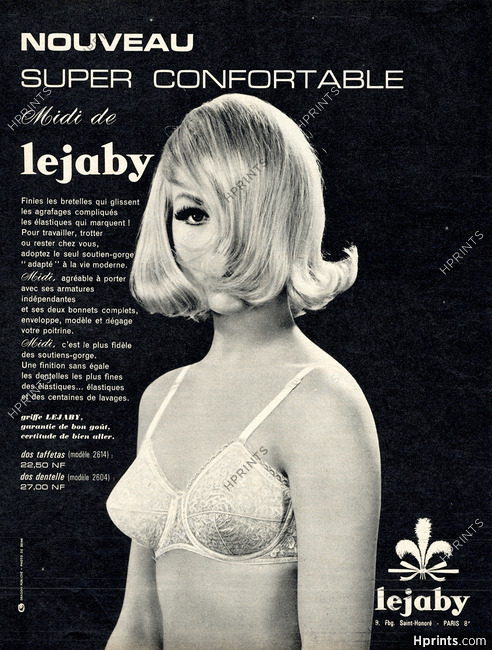 Lejaby 1962 Bra, Photo De Seine