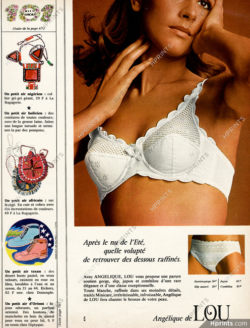 1989 print ad page - Hanes Her Way panties Girl lingerie vintage  advertising 